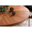 Стол обеденный SIGNAL AMADEO орех/черный мат 100